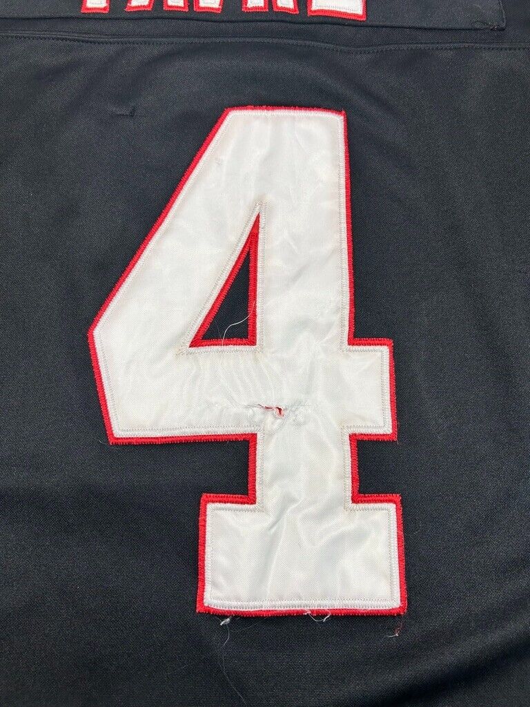 Brett Favre #4 Atlanta Falcons NFL Stitched Football Jersey Size 50 XL Black