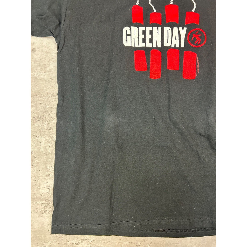 Vintage 2005 Green Day American Idiot Rock Music Band T-Shirt Size Medium