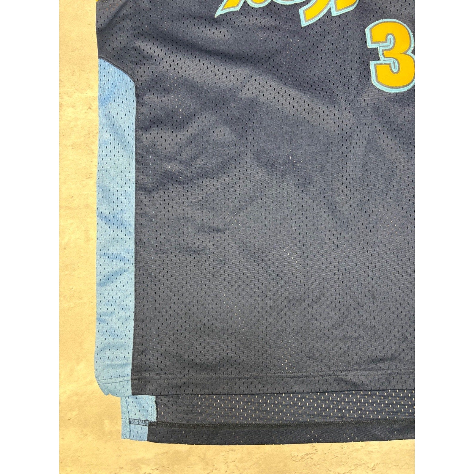 Vintage Allen Iverson #3 Denver Nuggets NBA Adidas Basketball Jersey Size 2XL