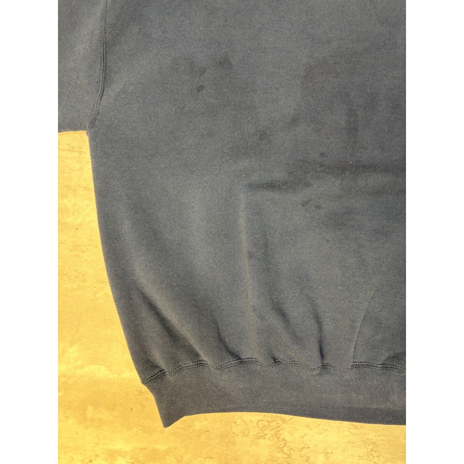 Vintage 90s Russell Athletics Navy Blue Blank Crewneck Sweatshirt Size XL