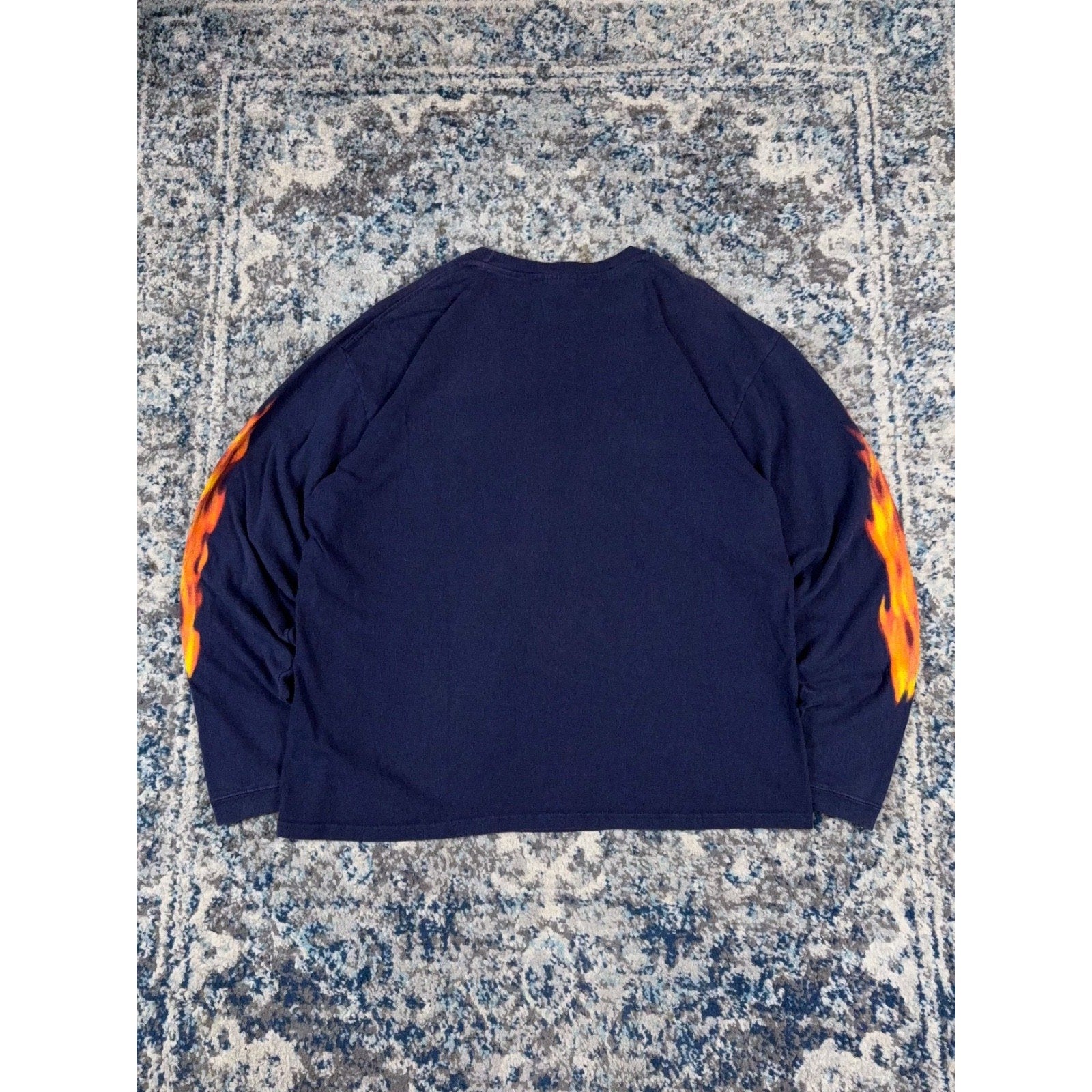 Vintage Iowa State Cyclones NCAA Big Helmet Graphic Long Sleeve T-Shirt Size XL