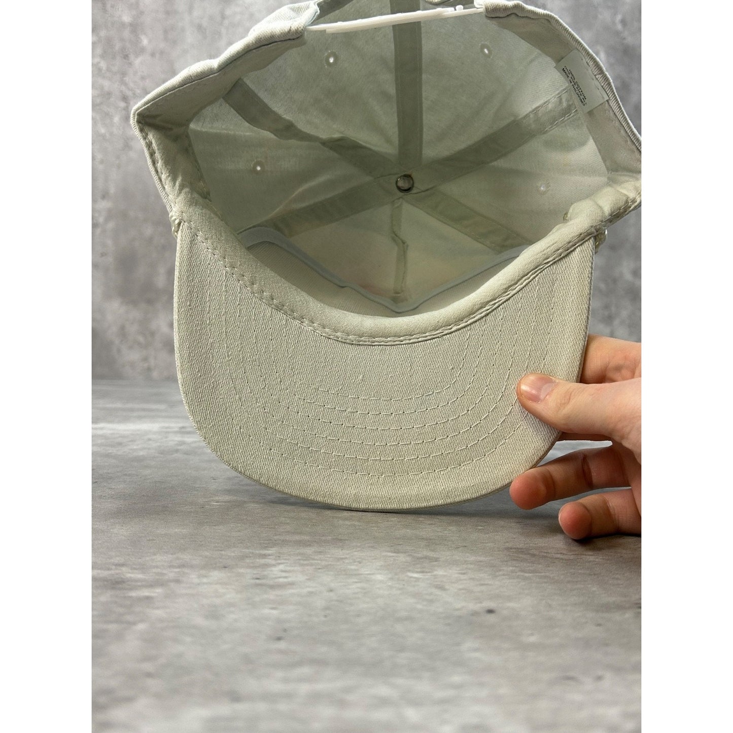 Vintage 80s Evans Tell City Ford Dealership Destination Snapback Hat OSFA