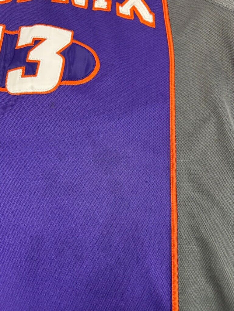 Vintage Steve Nash #13 Phoenix Suns NBA Reebok Wide Shoulder Jersey Size 46 XL