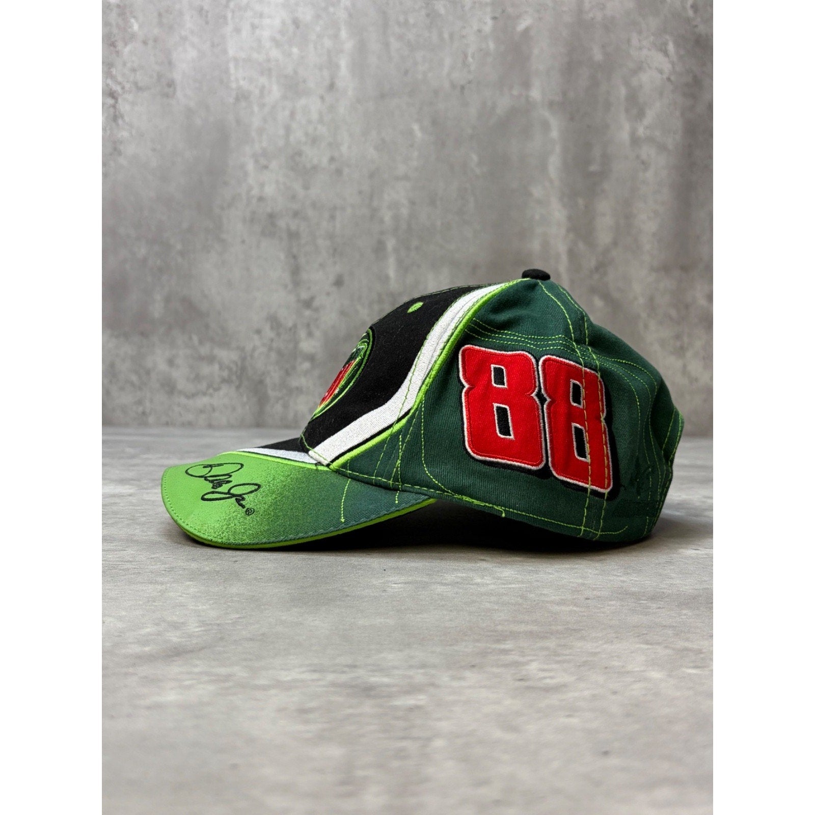 Vintage Dale Earnhardt Jr #88 Nascar Mountain Dew Racing Strapback Hat OSFA