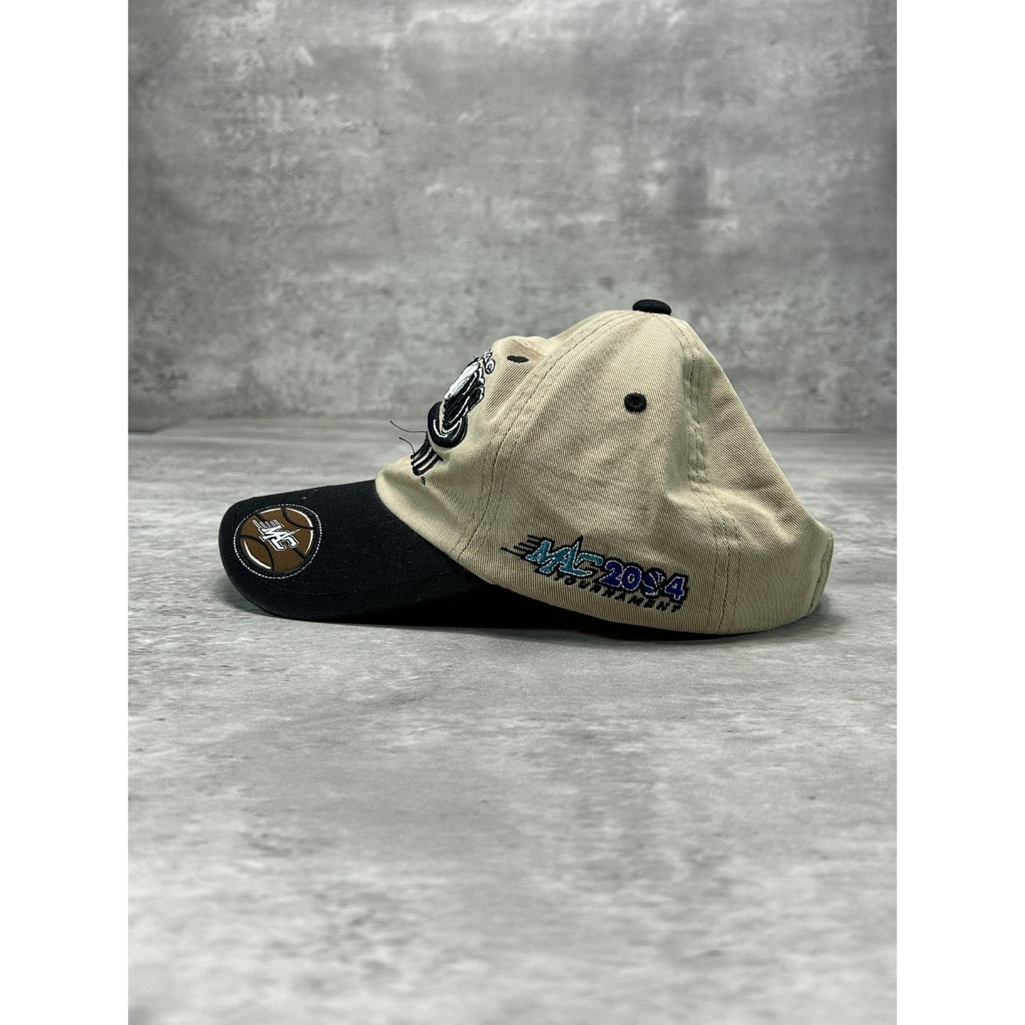 Vintage 2004 Western Michigan NCAA Mac Basketball Champs Strapback Hat OSFA