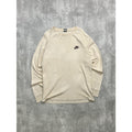 Vintage 2000s Nike Spellout Swoosh Thermal Long Sleeve T-Shirt Size XL