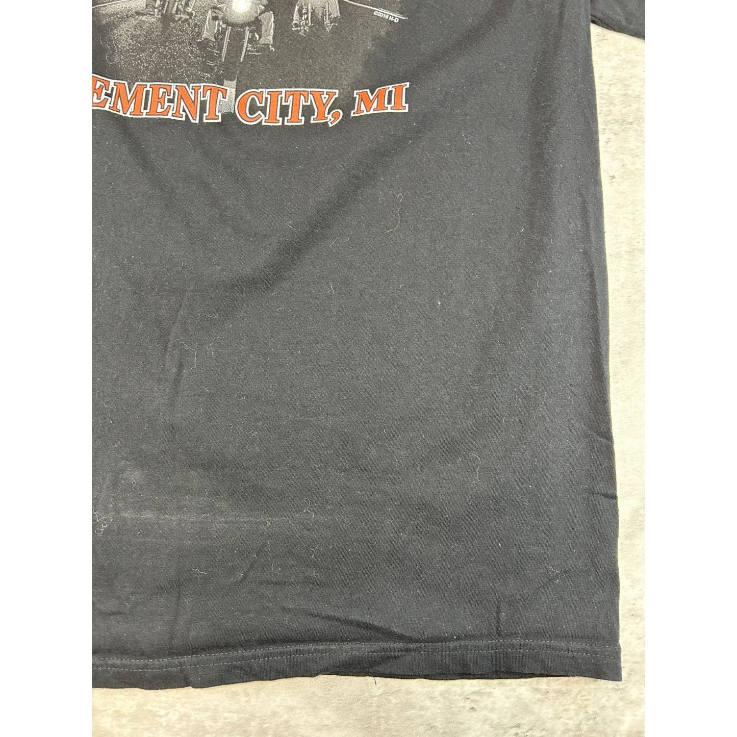 Harley Davidson Motorcycles Clown Graphic T-Shirt Size Large Black