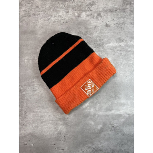 Vintage Tony Stewart #20 Home Depot Racing Nascar Beanie Hat OSFA Black/Orange