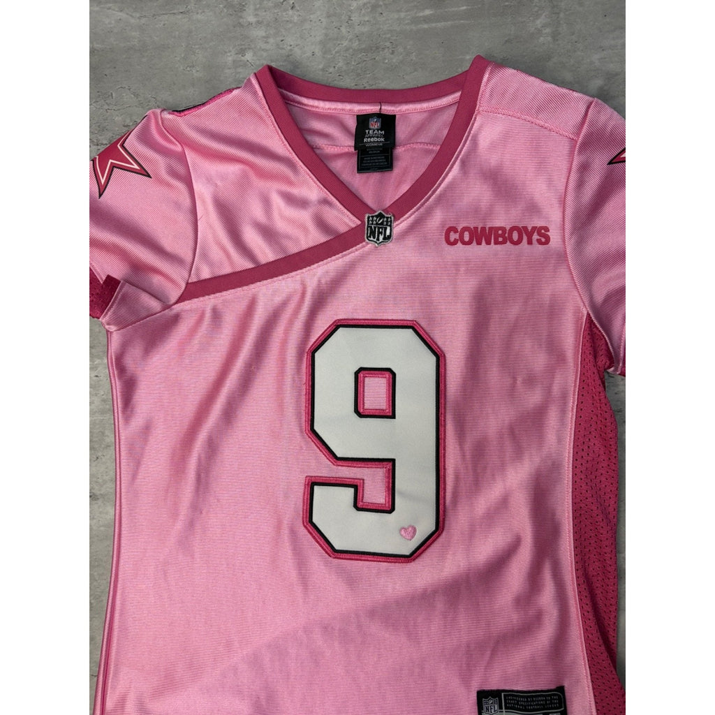 Vintage Womens Tony Romo #9 Dallas Cowboys NFL Valentines Jersey Size Medium