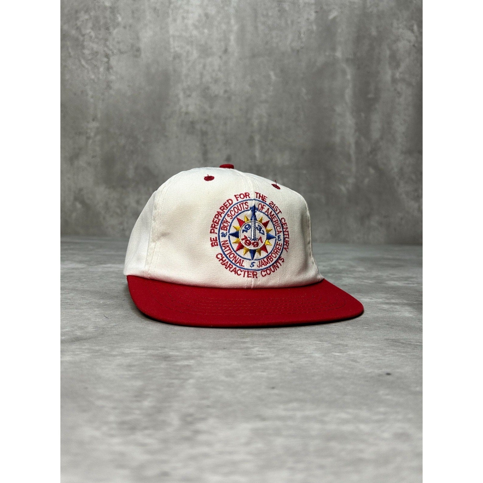 Vintage 1997 Boys Scouts Of America National Jamboree Snapback Hat OSFA