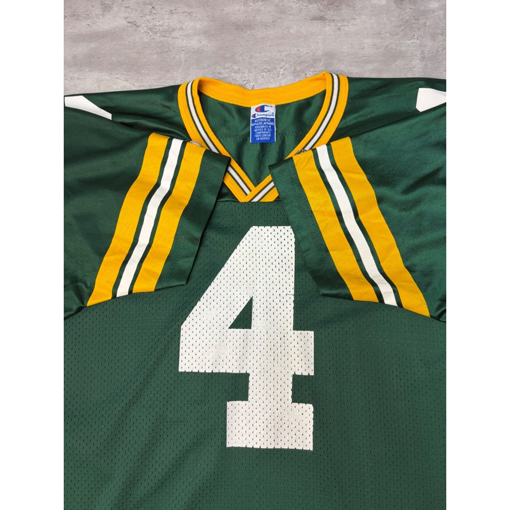 Vintage Brett Favre #4 Green Bay Packers NFL Football Jersey Size XL