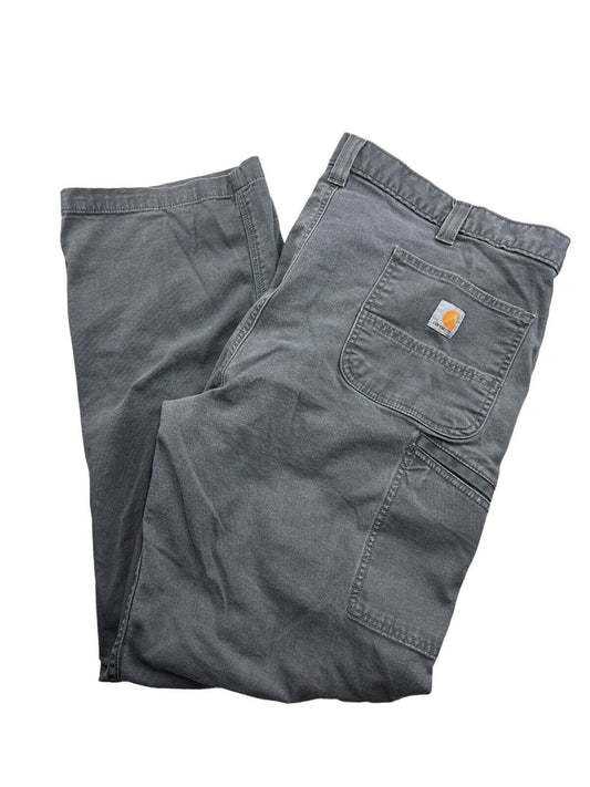 Vintage Carhartt Canvas Workwear Five Pocket Pants Size 42 Gray