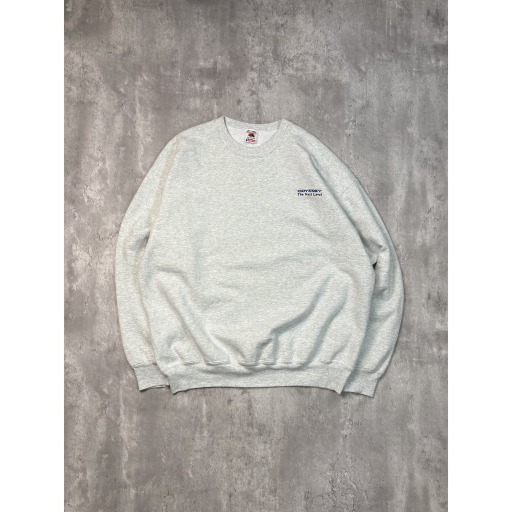 Vintage 90s Honda Odyssey Embroidered Spellout Crewneck Sweatshirt Size 2XL