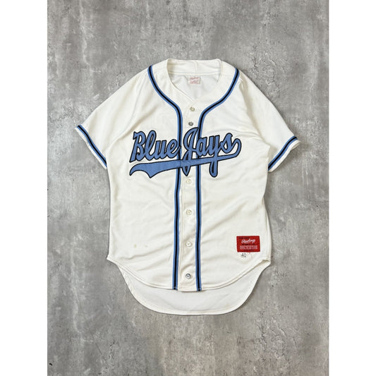 Vintage 80s/90s Toronto Blue Jays #27 MLB Rawlings Baseball Jersey Size Medium