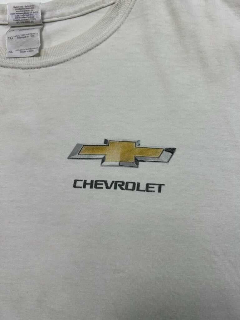 Vintage Chevrolet Camaro Car Graphic T-Shirt Size XL White