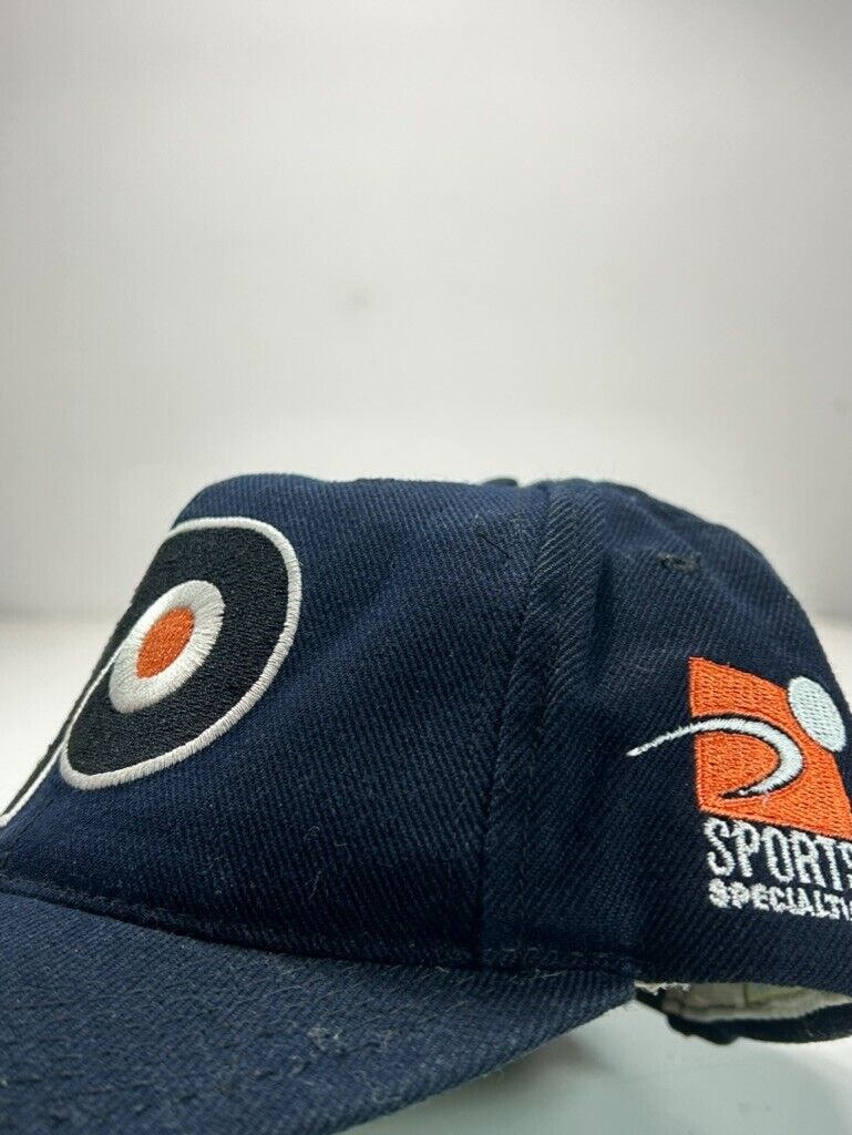 VTG 90s Philadelphia Flyers NHL Sports Specialties Plain Logo Snapback Hat OSFA