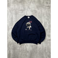 Vintage What's Up Dawg Pug Dog Graphic Animal Sweatshirt Size