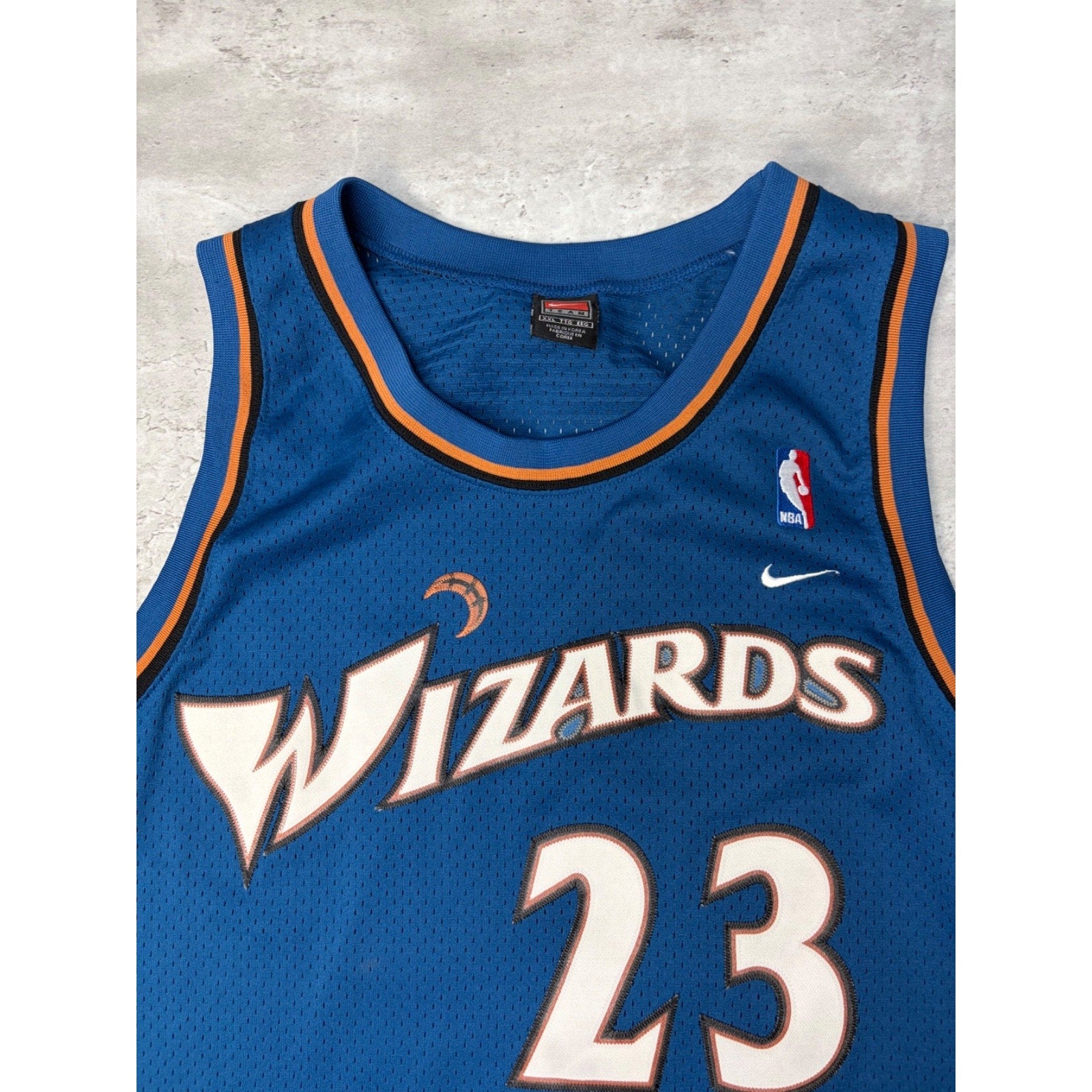 Vintage Michael Jordan #23 Washington Wizards NBA Nike Basketball Jersey Sz 2XL