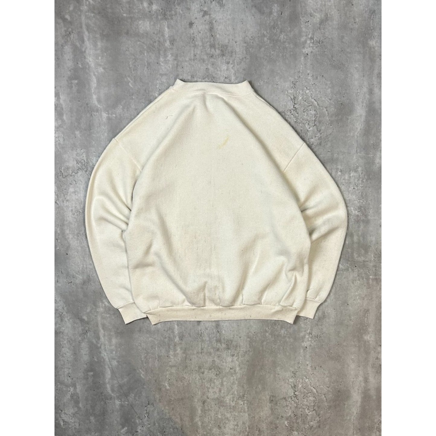 Vintage 90s Mickey Mouse Blank Pullover Crewneck Sweatshirt Size Large