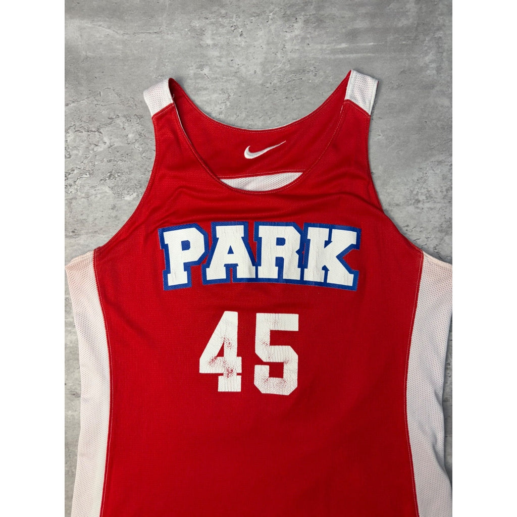 Vintage Park #45 Nike Reversible Basketball Jersey Size Large YOUTH
