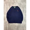 Vintage 90s Disney Goofy Embroidered 1/4 Button Long Sleeve T-Shirt Size Medium