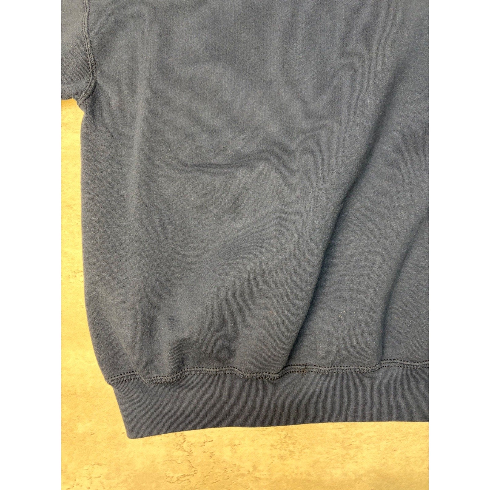 Vintage 90s Maxey Mustangs Collegiate Spellout Graphic Sweatshirt Size Large