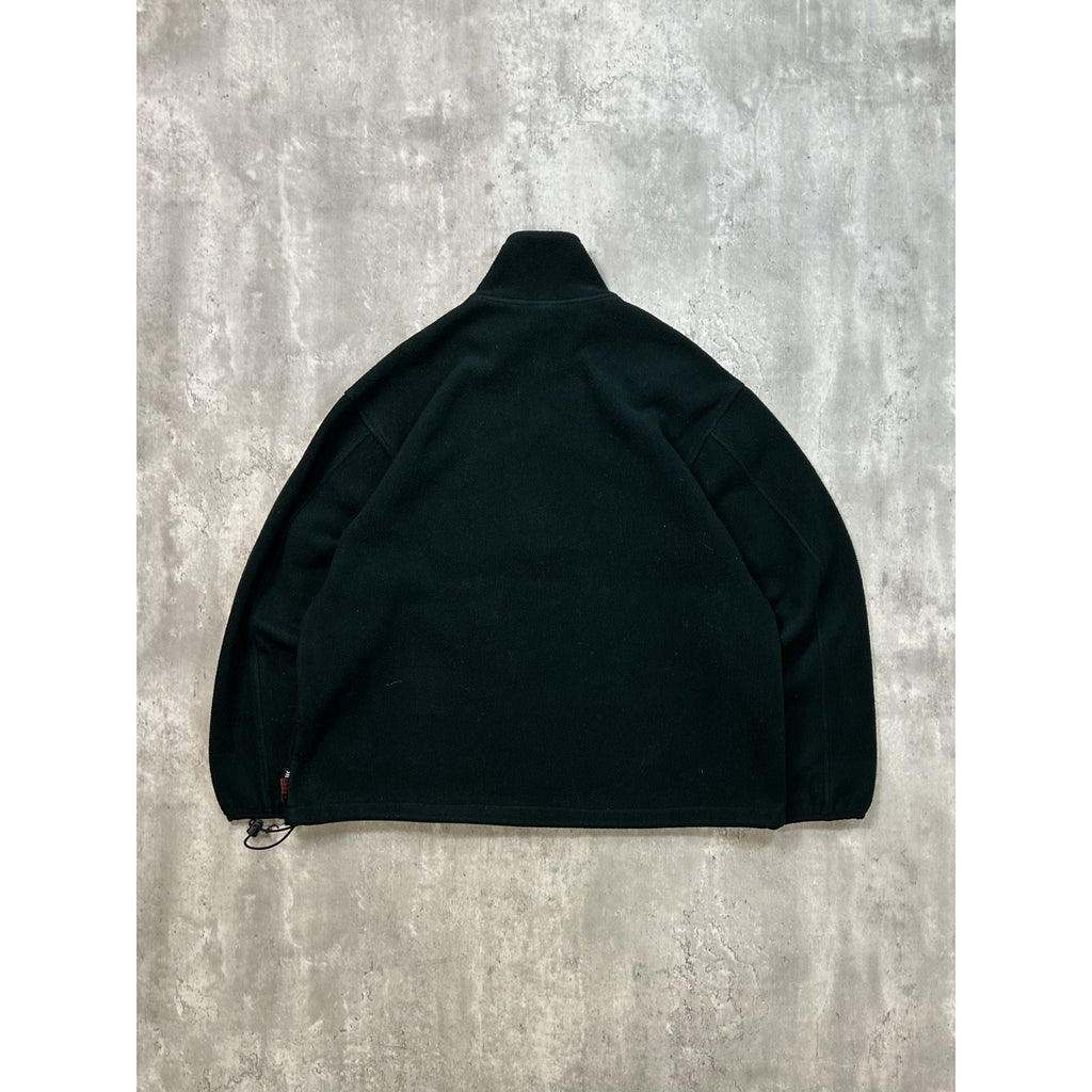 Vintage Woolrich 90s Earth Tone 1/2 Zip Pullover Fleece Sweatshirt Size XLT