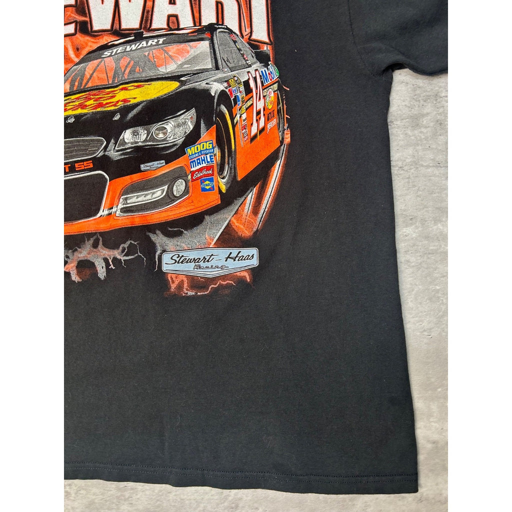 Vintage Tony Stewart #20 Home Depot Racing Nascar Graphic T-Shirt Size XL