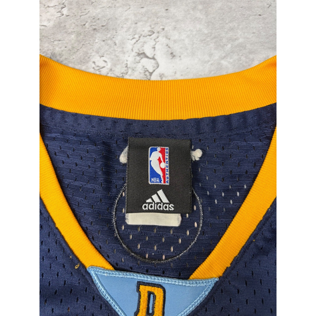 Vintage Allen Iverson #3 Denver Nuggets NBA Adidas Basketball Jersey Size 2XL