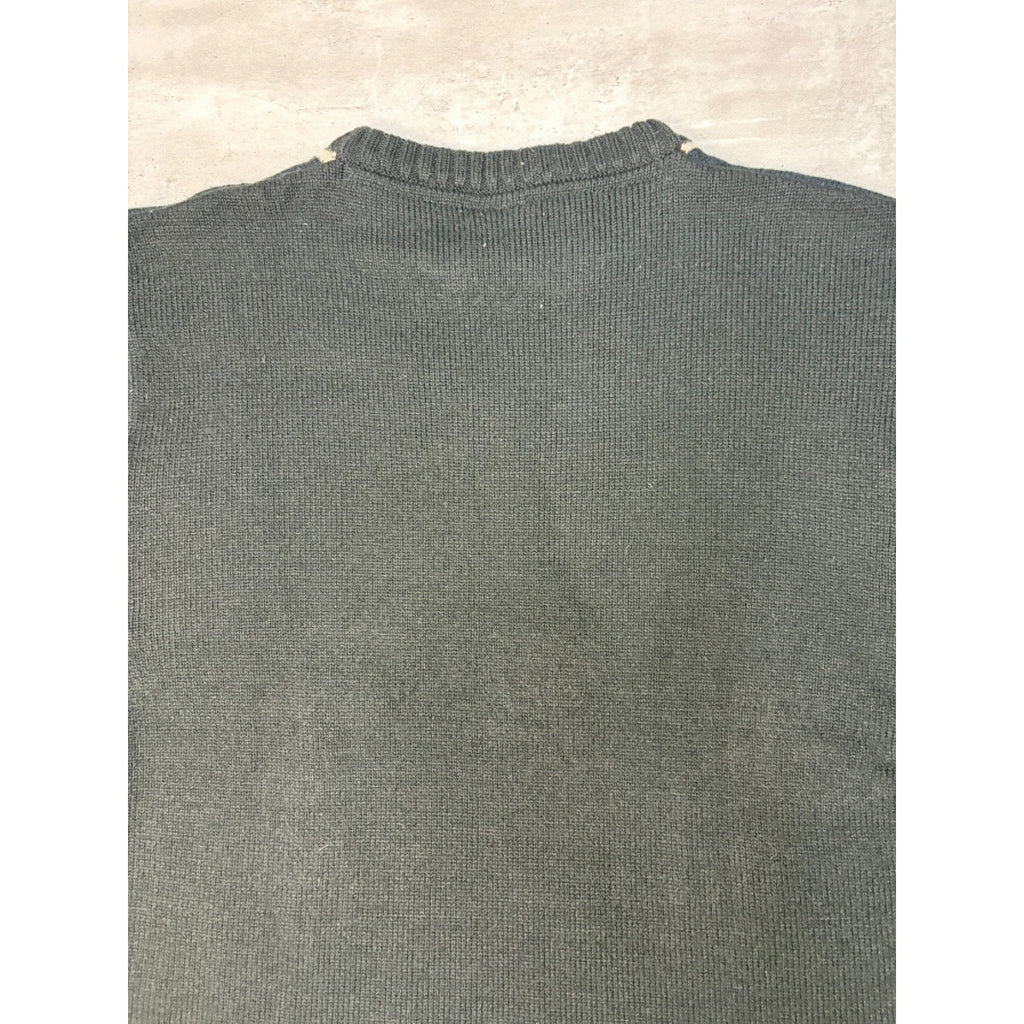 Vintage Y2K Southpole Tonal Block Knit Sweater Size Medium