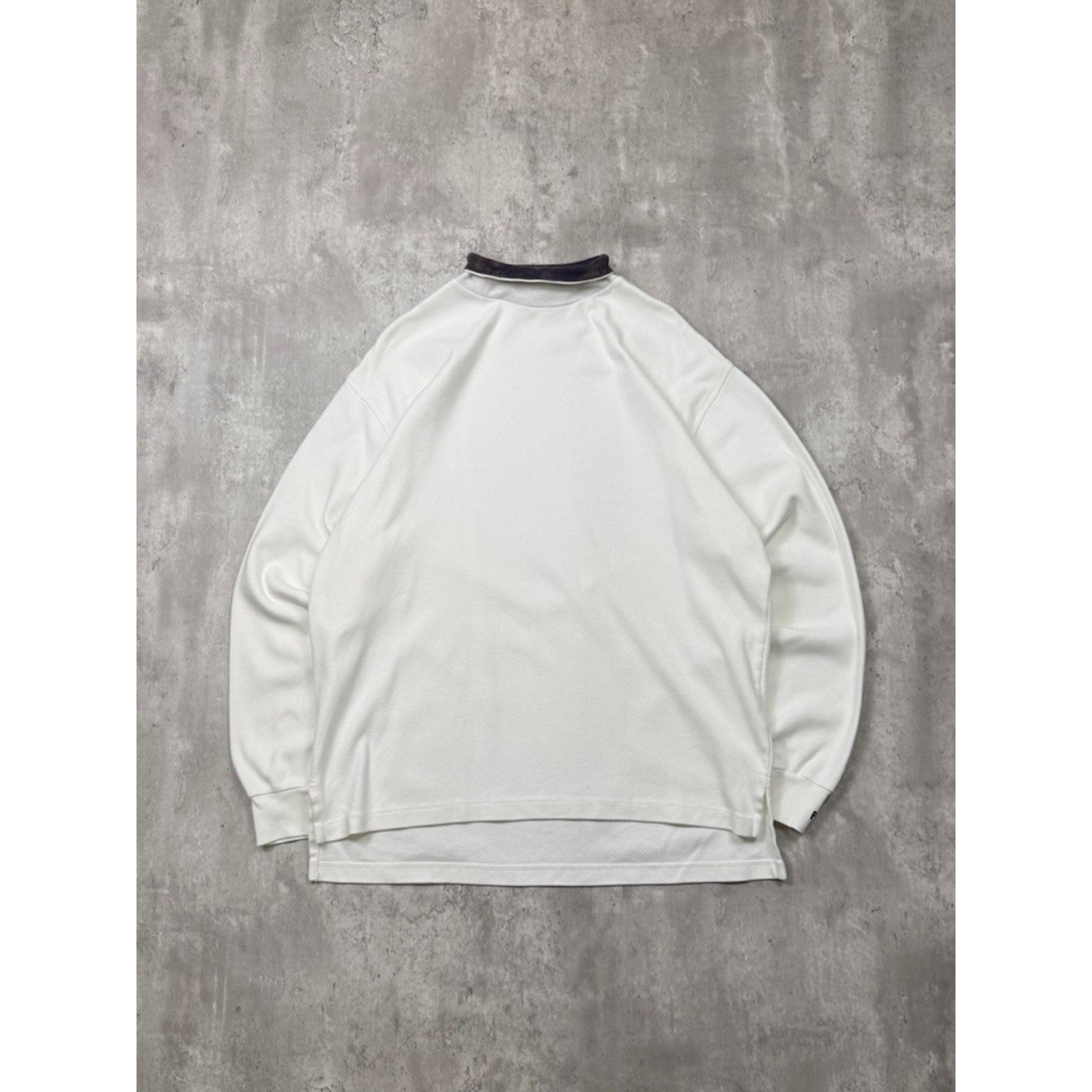 Vintage Polo Ralph Lauren Embroidered Logo Mock Neck Sweatshirt Size Medium