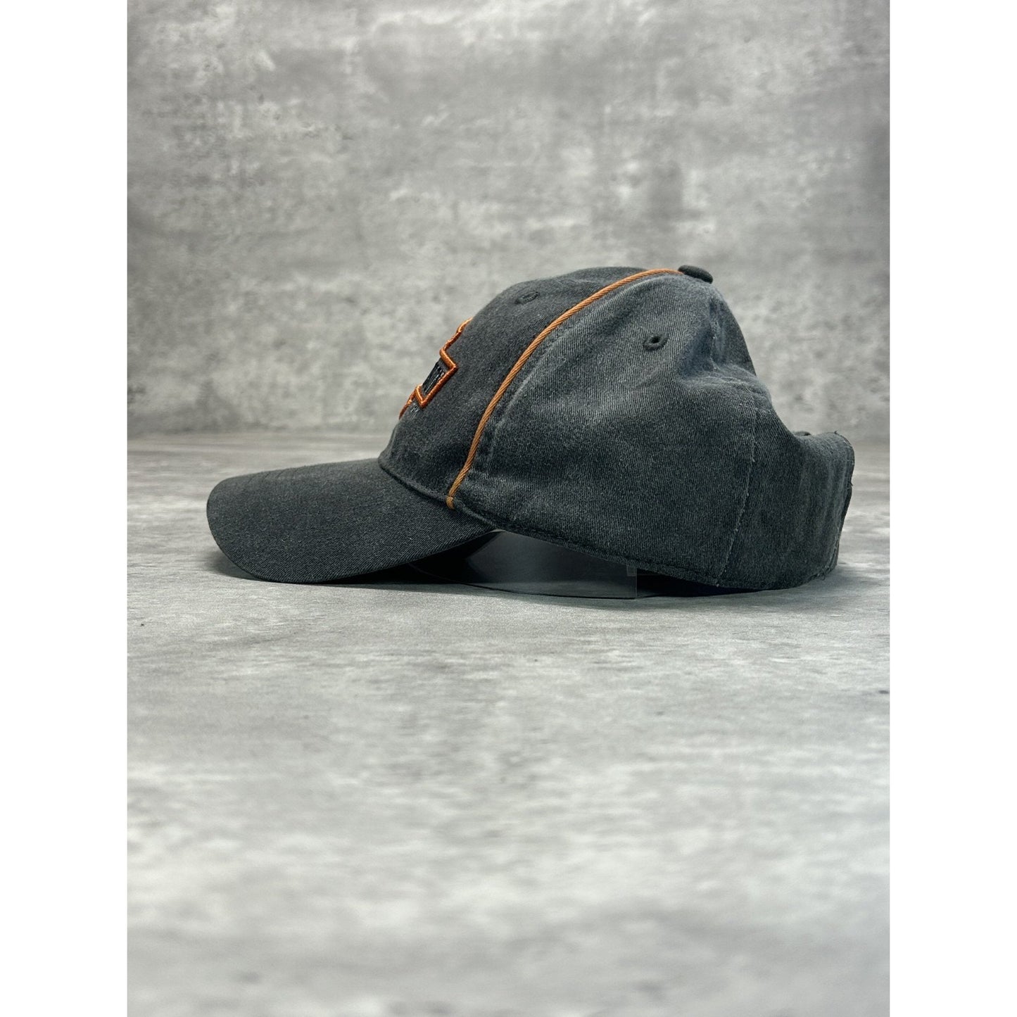Vintage 2000s Harley Davidson Embroidered Classic Logo Strapback Hat OSFA