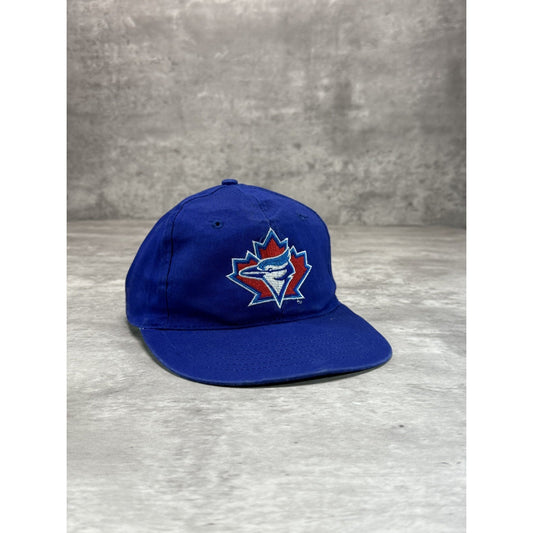 Vintage Toronto Blue Jays MLB Embroidered Logo Baseball Snapback Hat OSFA Blue