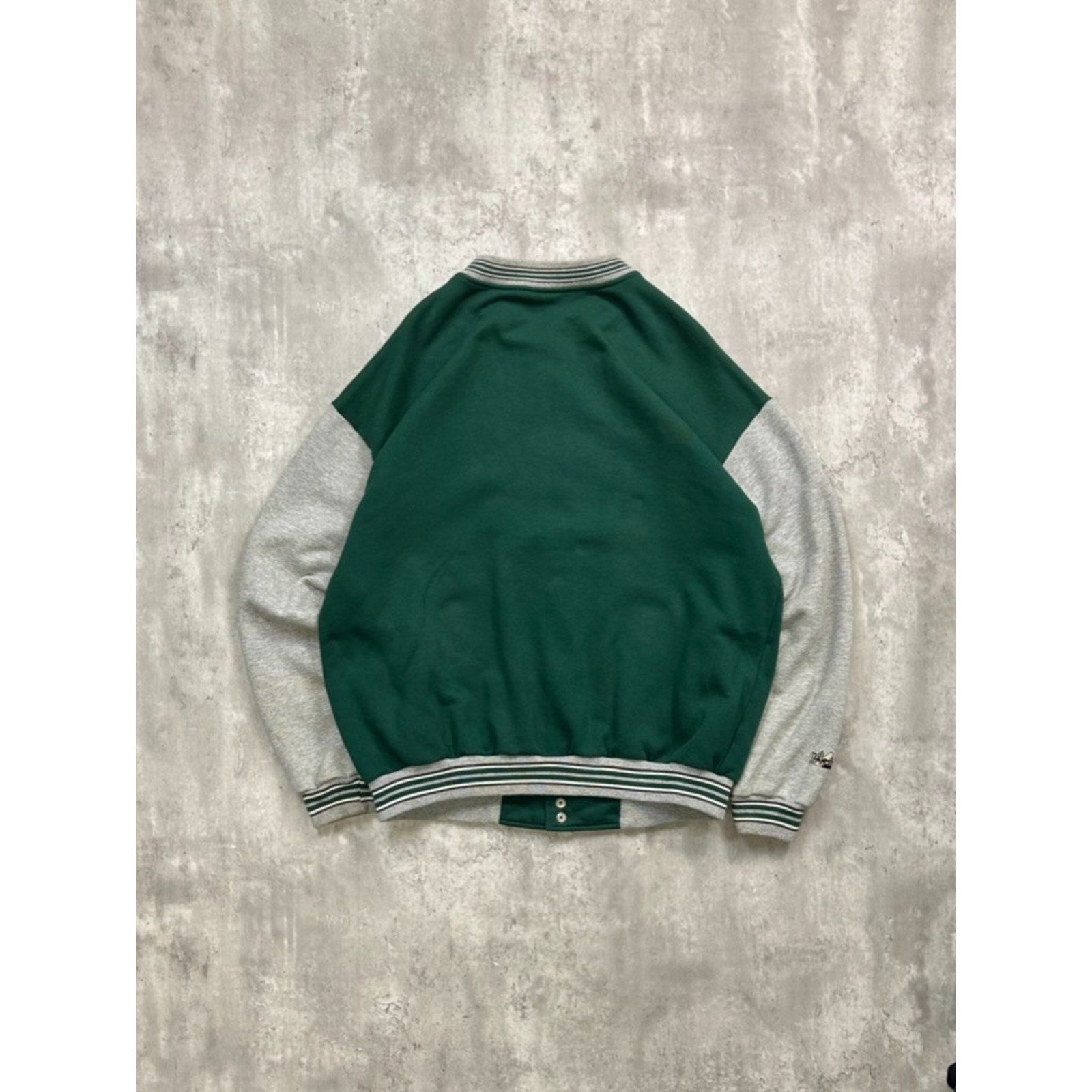 Vintage 90s Green Bay Packers NFL Embroidered Logo Bomber Jacket Size 2XL