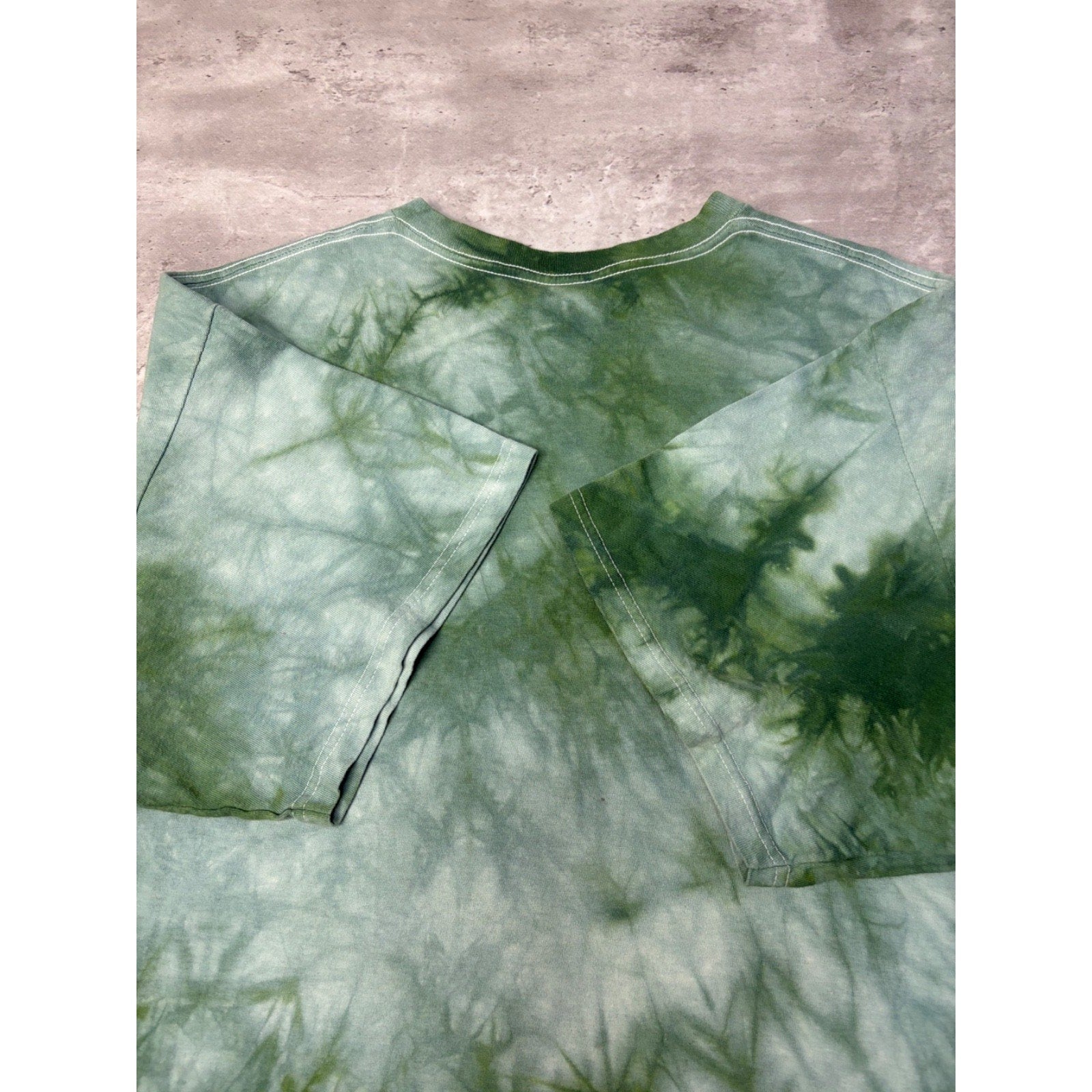 Vintage 1999 Giraffe Nature Graphic Tie Dye T-Shirt Size 2XL