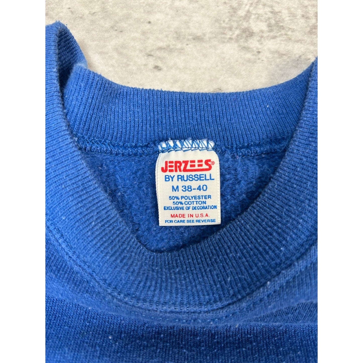 Vintage 1987 Denver Broncos NFL Rose Bowl Graphic Sweatshirt Size Medium