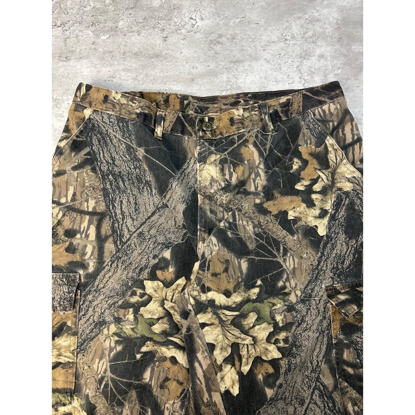 Vintage NWTF Tree Camo Hunting Cargo Pants Size XL