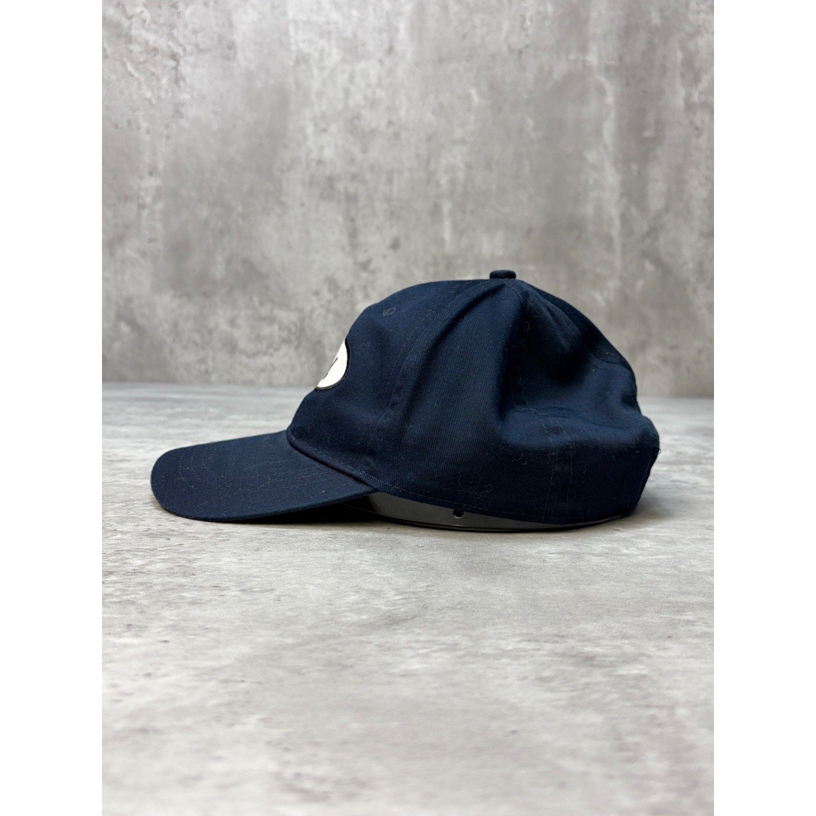 Vintage 90s Ford Embroidered Spellout Logo Patch Strapback Hat OSFA