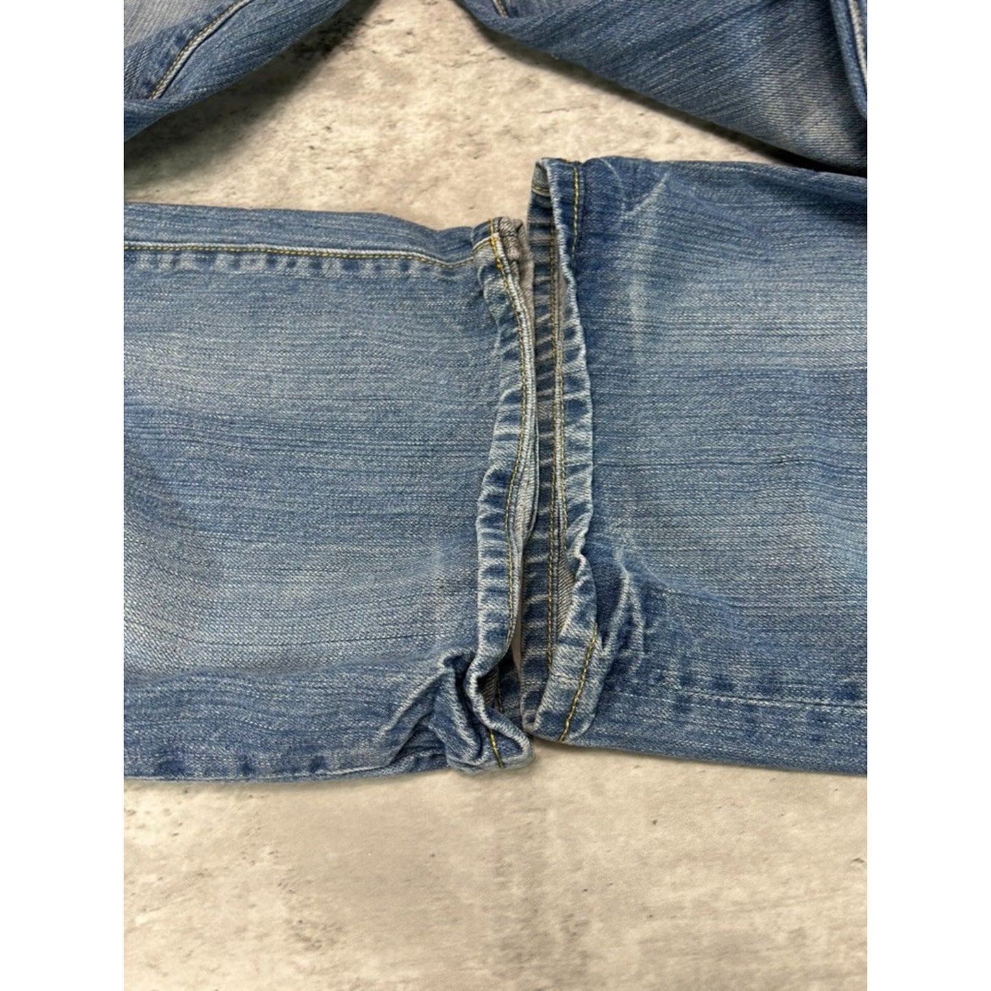 Vintage Y2K Gilyard Mfg Baggy Fit Light Wash Denim Pants Size 39 Blue