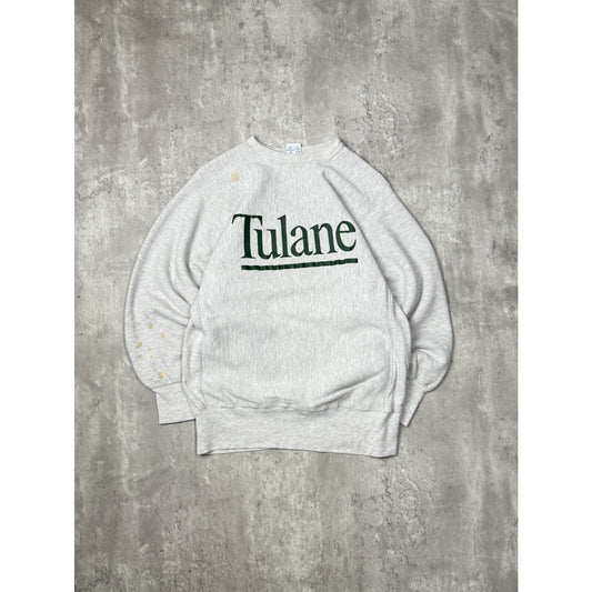 Vintage 90s Tulane NCAA Champion Reverse Weave Crewneck Sweatshirt Size XL