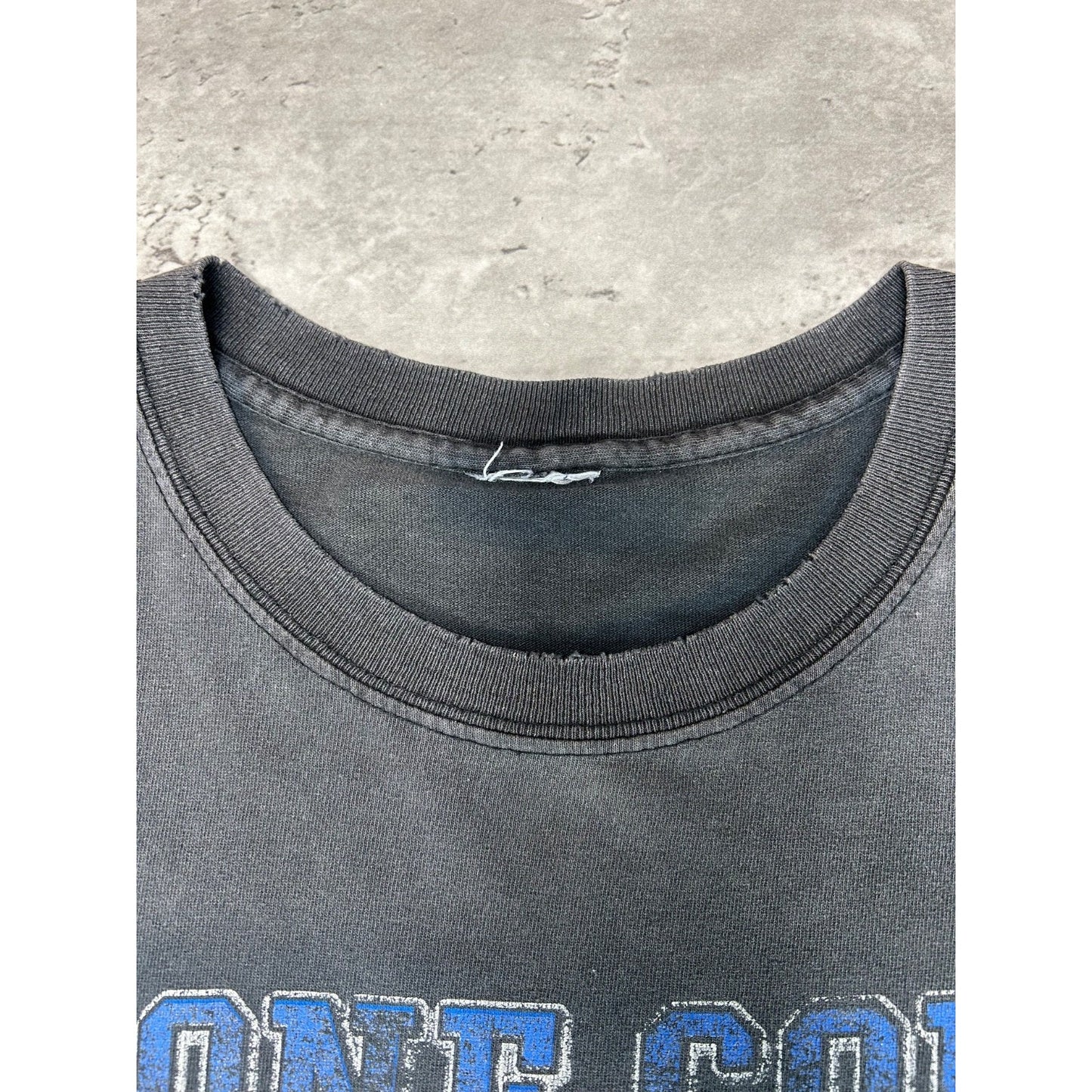 Vintage 1998 WWF Steve Austin Stone Cold University Spellout T-Shirt Size XL