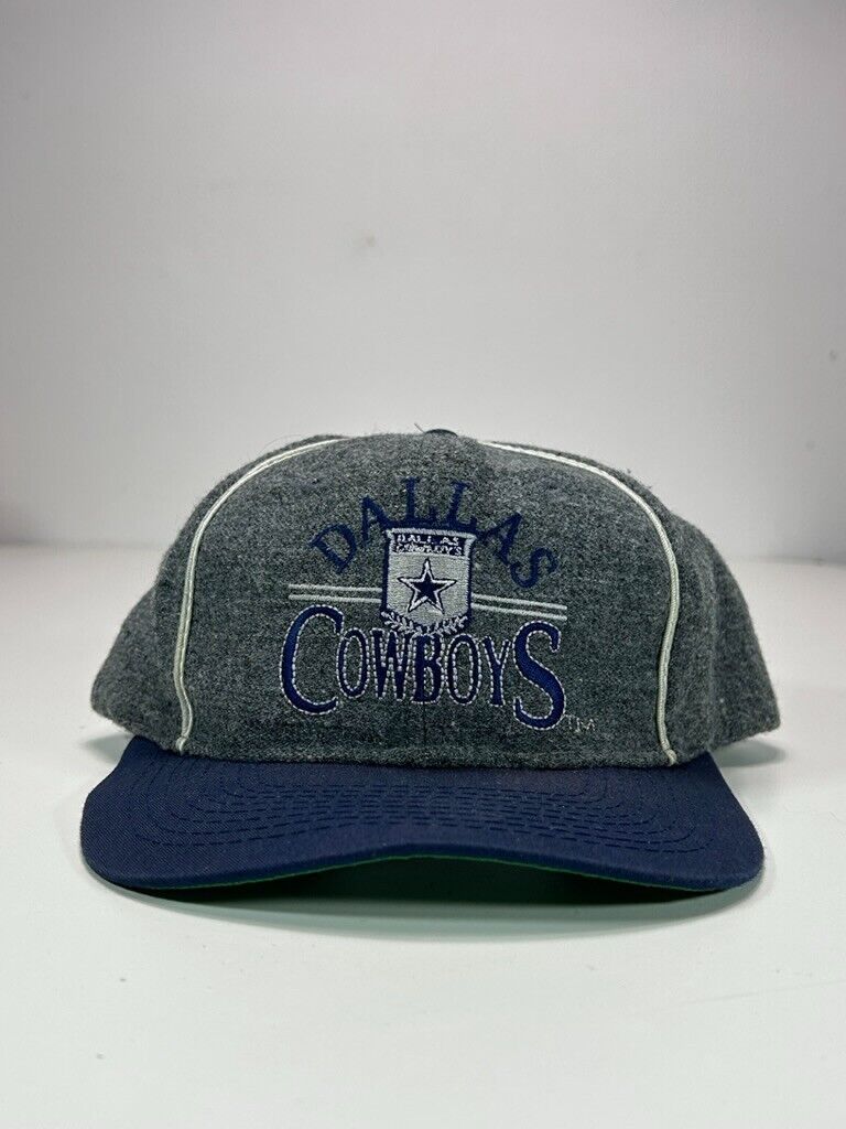 Vintage 90s Dallas Cowboys NFL Embroidered Logo Football Snapback Hat OSFA