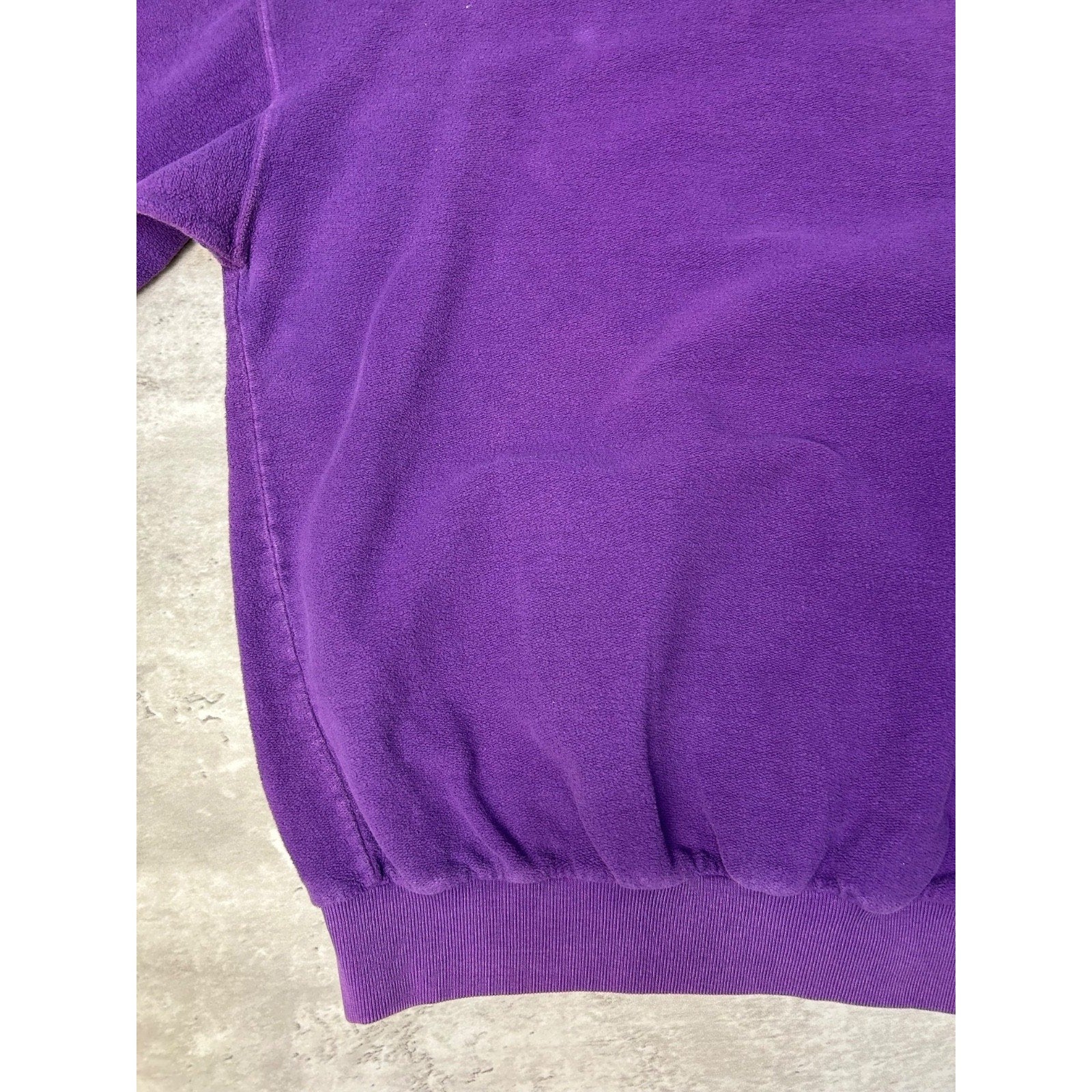 Vintage 90s University Of Western Embroidered Spellout Sweatshirt Size Medium