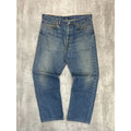 Vintage 90s Levis 590 Medium Wash Denim Pants Size 36 Blue