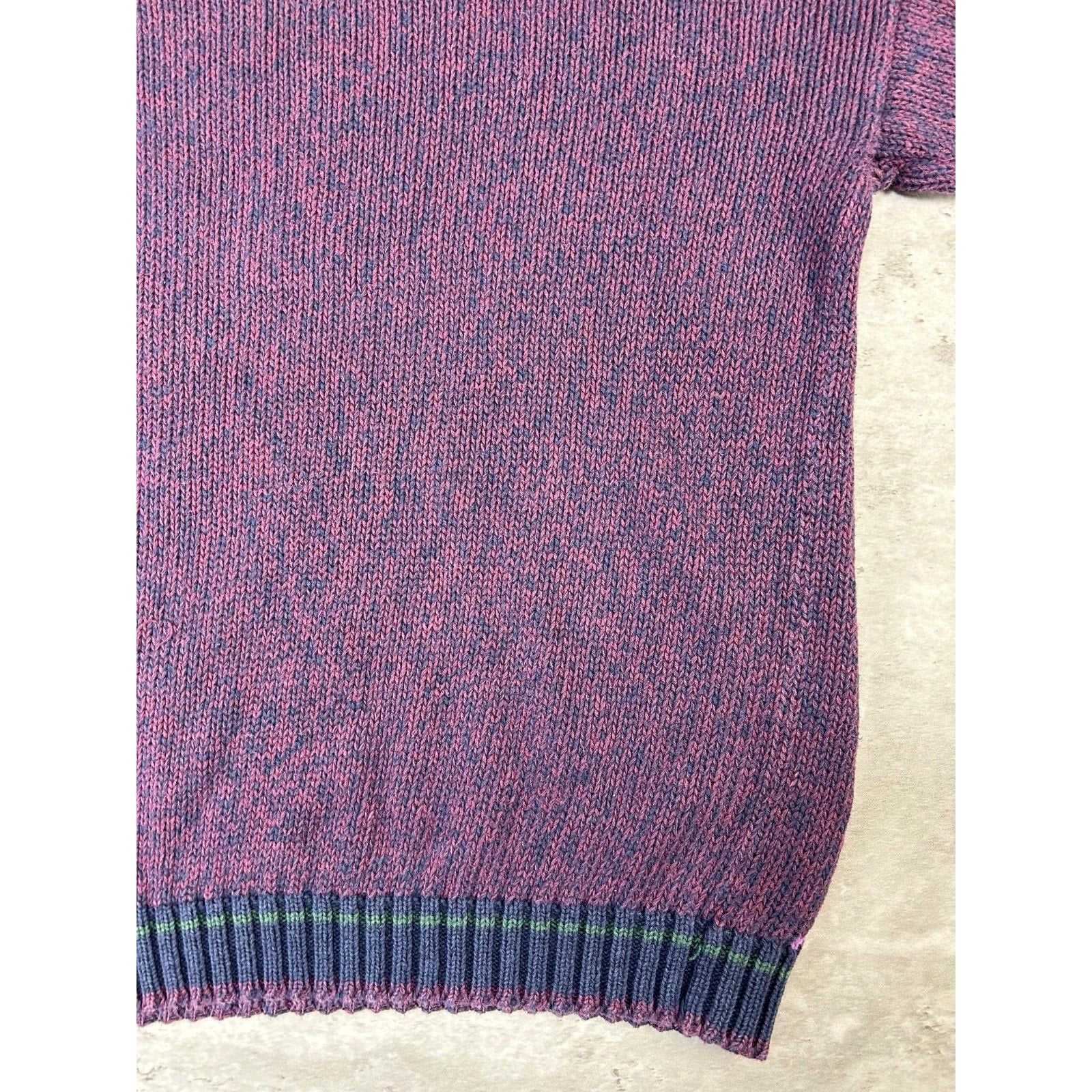 Vintage 90s Bugle Boys Argyle Print Pullover Knit Sweater Size XL