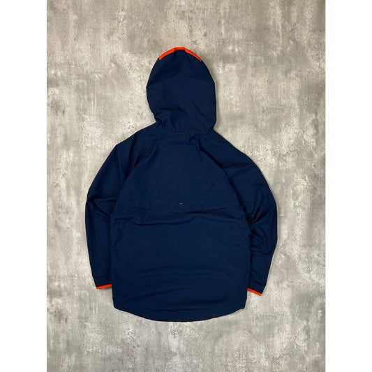 Syracuse Orangemen NCAA Nike Lacrosse 1/4 Zip Hooded Jacket Size Small