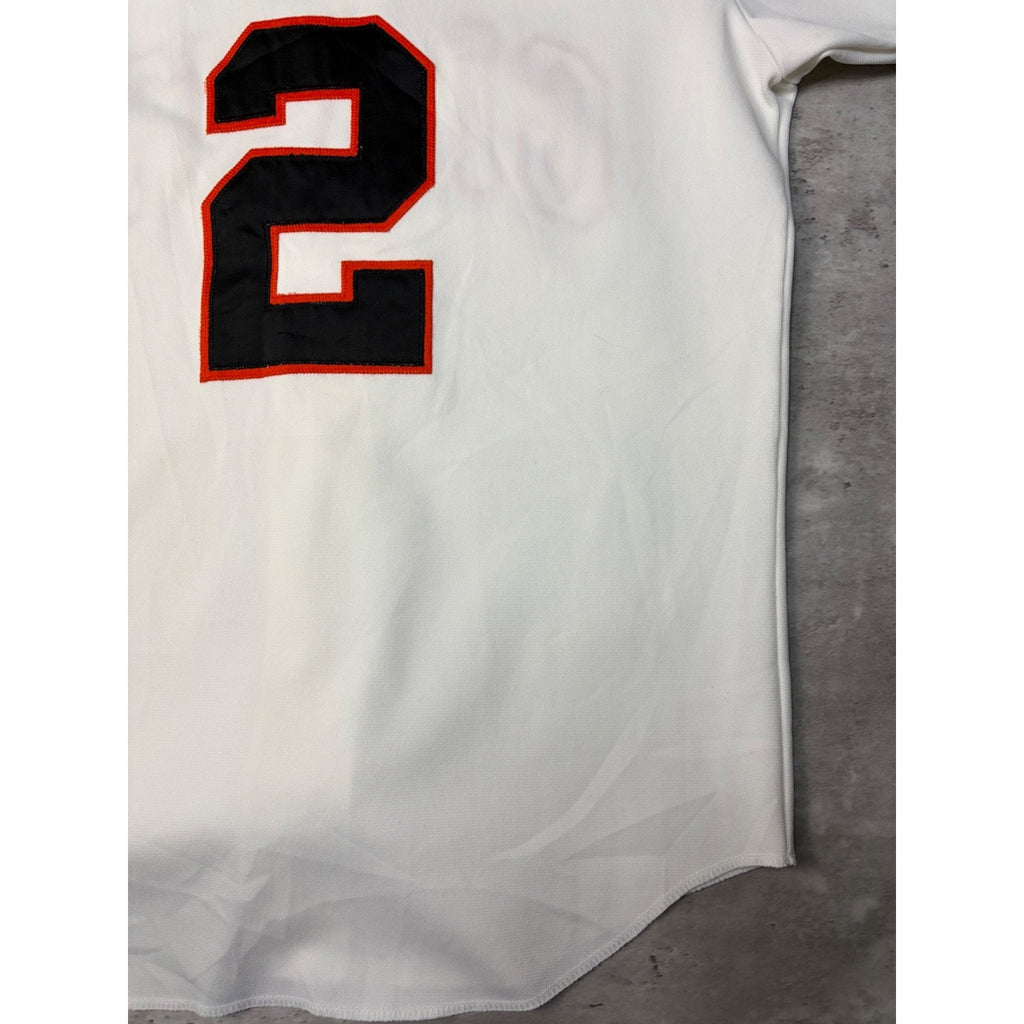 Vintage San Fransisco Giants MLB Stitched Spellout Baseball Jersey Size Medium