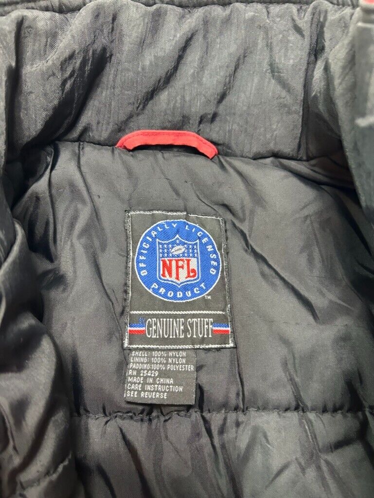 Vintage 90s San Fransisco 49ers NFL Insulated Full Zip Football Jacket Sz Small