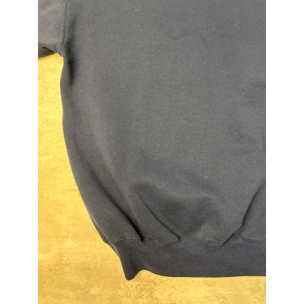 Vintage Notre Dame Fighting Irish NCAA Script Spellout Sweatshirt Size Large