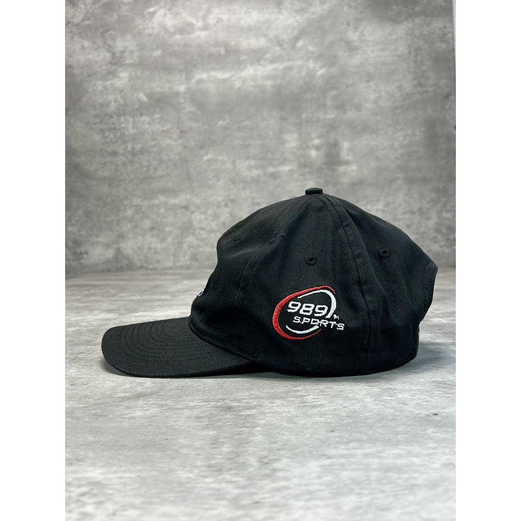 Vintage 2000 NFL Super Bowl Embroidered Logo Starter Snapback Hat OSFA Black